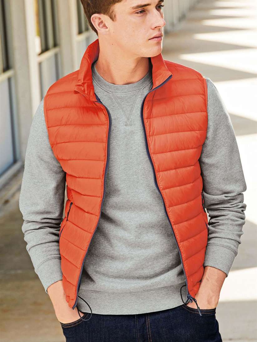 Buy next Men Orange Solid Padded Jacket Jackets for Men 7557319 Myntra