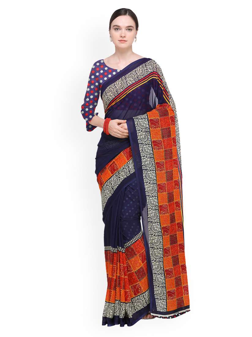 Myntra ishin sarees top
