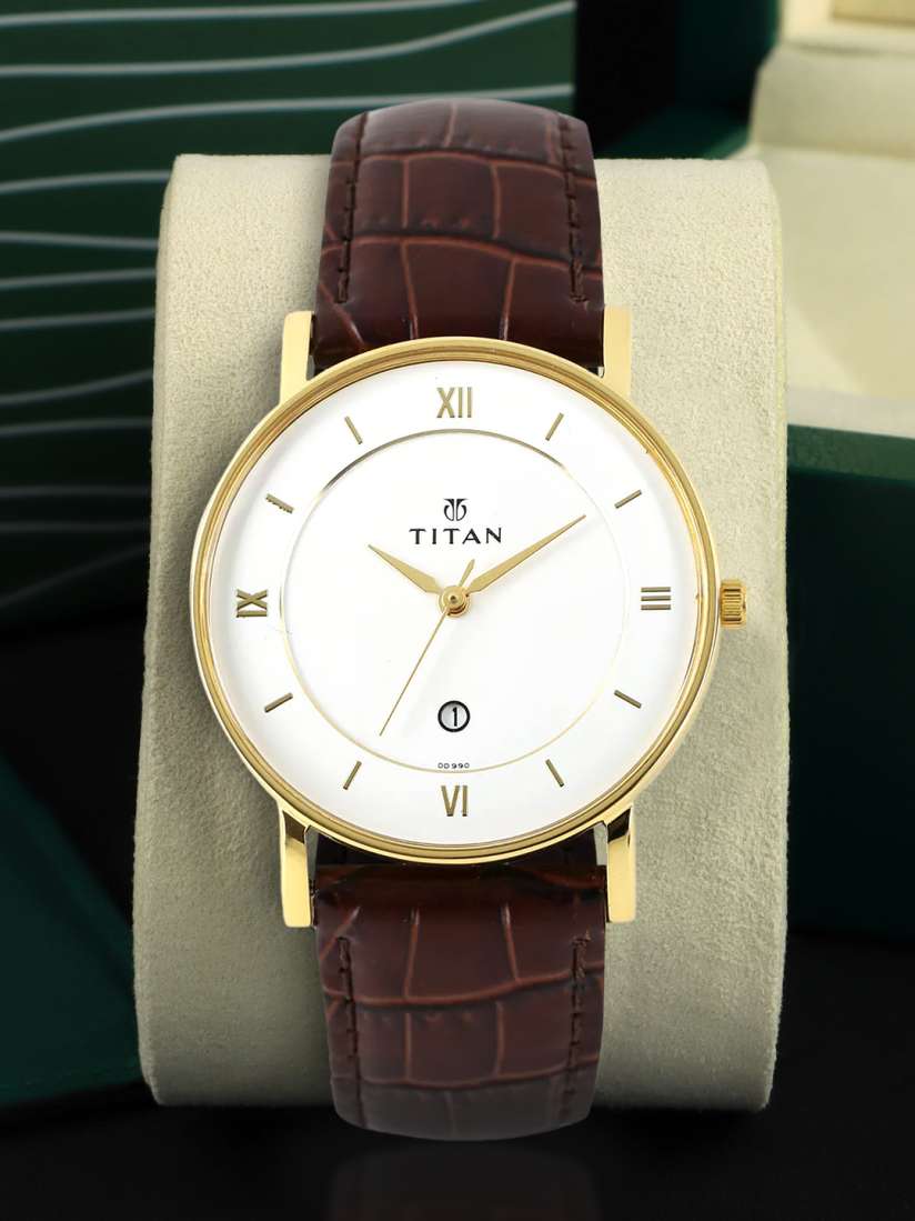 Buy Titan Men White Dial Watch 9162YL01 Watches for Men 757913 Myntra