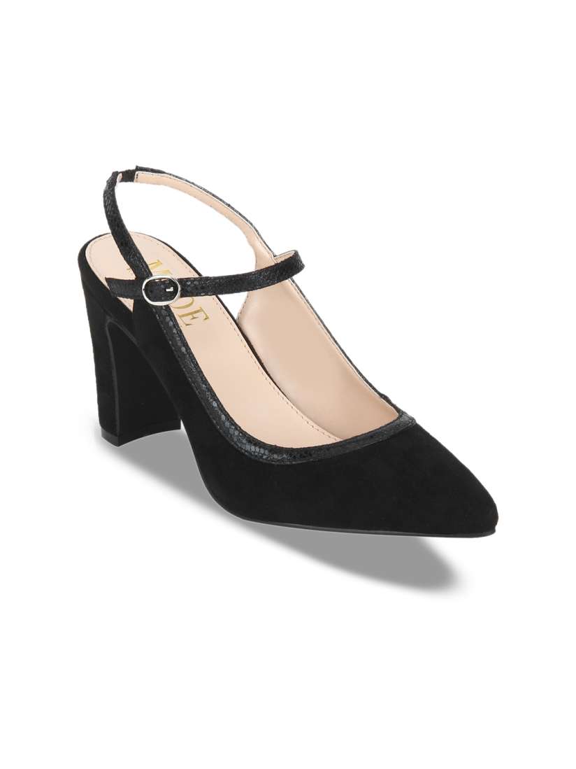 Buy Mode by Red Tape Women Black Solid Pumps Heels for Women 7583114 Myntra