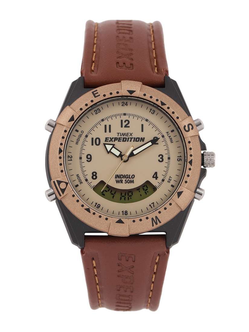 Buy Timex Men Beige Analogue Digital Watch Watches for Men 758571 Myntra
