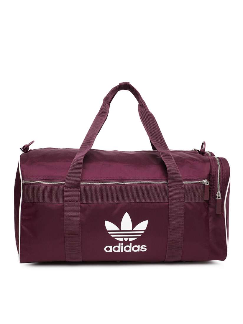 Adidas maroon duffle bag 2025