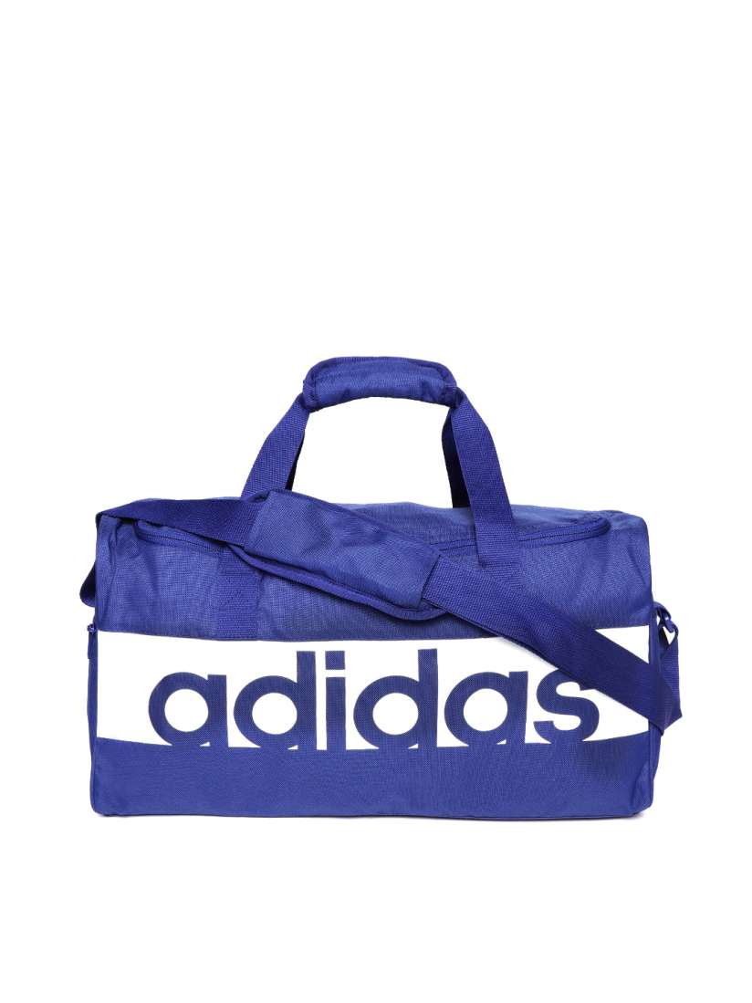 Buy ADIDAS Unisex Blue Linear Performance S Training Duffle Bag Duffel Bag for Unisex 7587042 Myntra