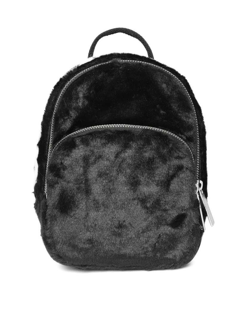 Adidas mini fur backpack discount