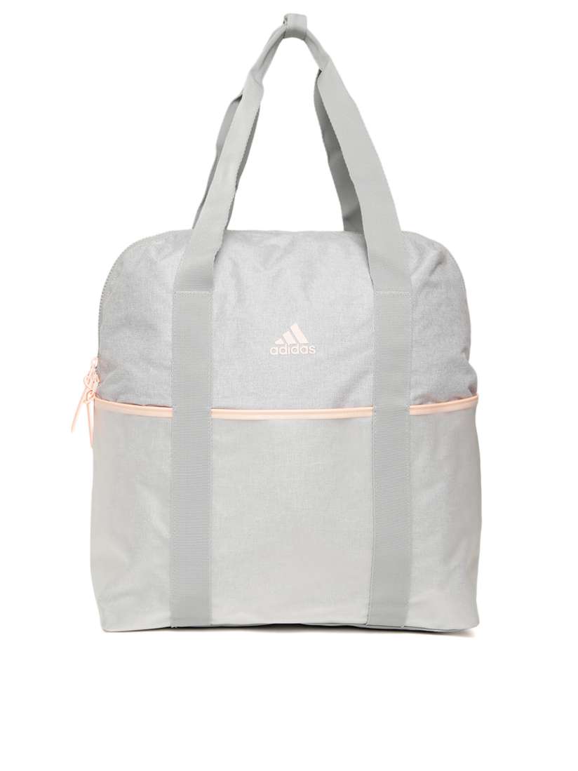 Buy Adidas Women Grey Solid ID TOTE Training Convertible Shoulder Bag Cum Backpack Handbags for Women 7587058 Myntra