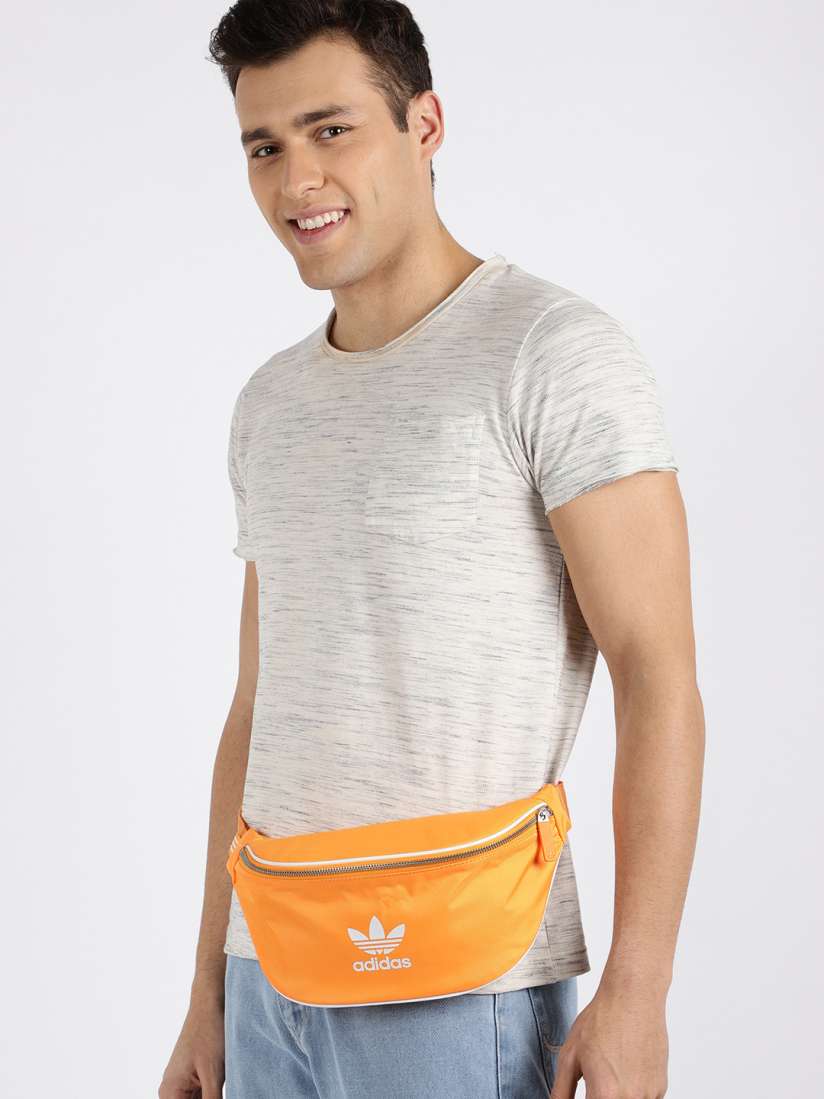 Adidas waist bag orange on sale