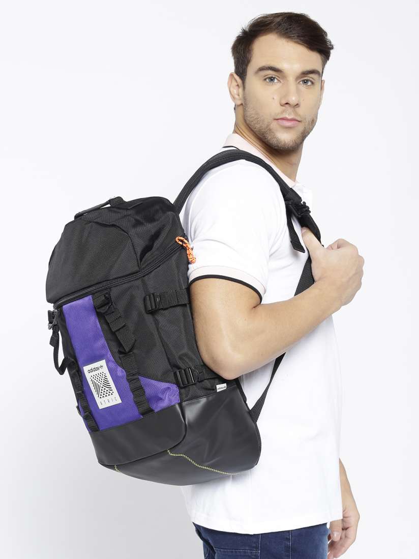 Buy ADIDAS Originals Unisex Black Purple Artic L Colourblocked Laptop Backpack Backpacks for Unisex 7587125 Myntra