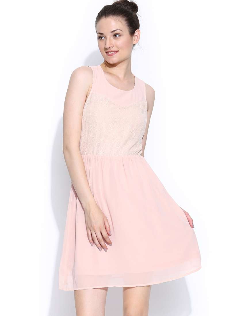 Vero moda peach dress outlet