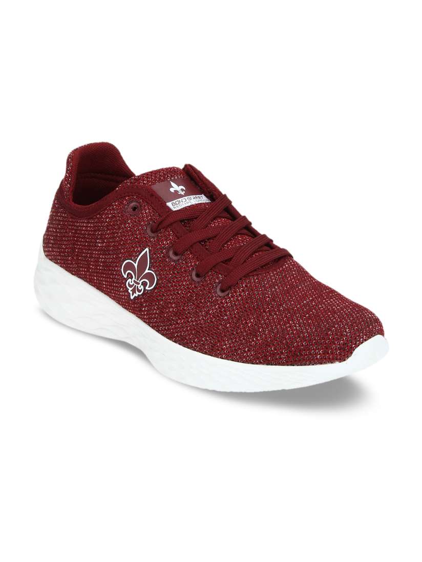 Red tape burgundy shoes online