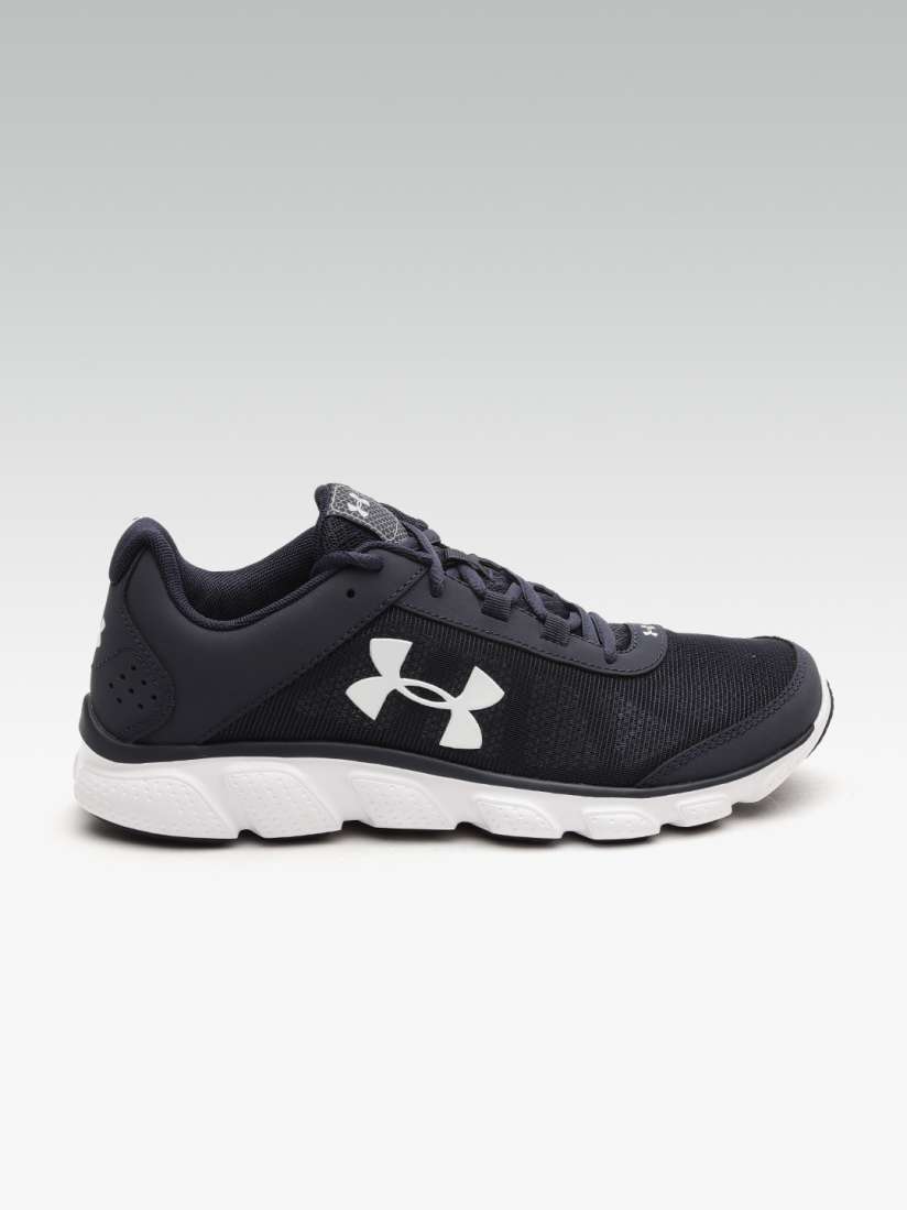 Buy UNDER ARMOUR Men Navy Blue Micro G Assert 7 Running Shoes Sports Shoes for Men 7589788 Myntra