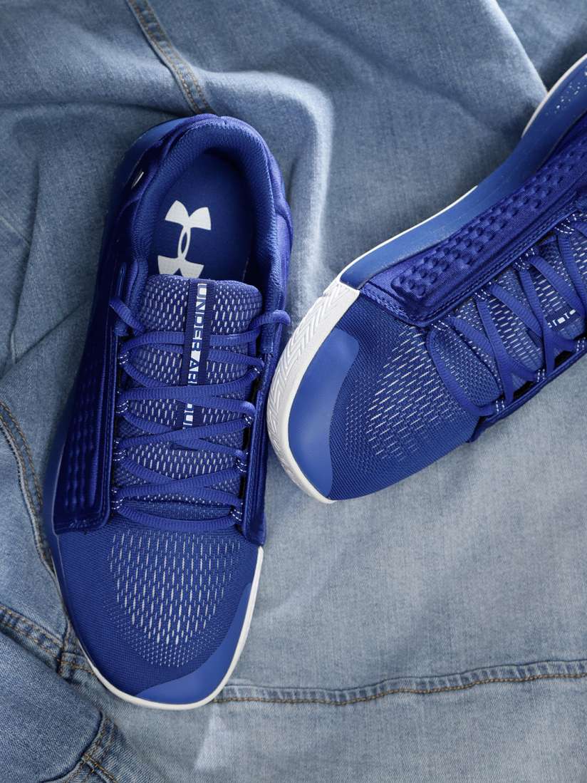 Buy Under Armour Men Blue Torch Low Basketball Shoes Sports Shoes for Men 7590613 Myntra
