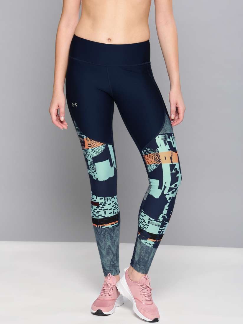 Buy UNDER ARMOUR Women Blue Vanish Printed Legging Tights Tights for Women 7605467 Myntra