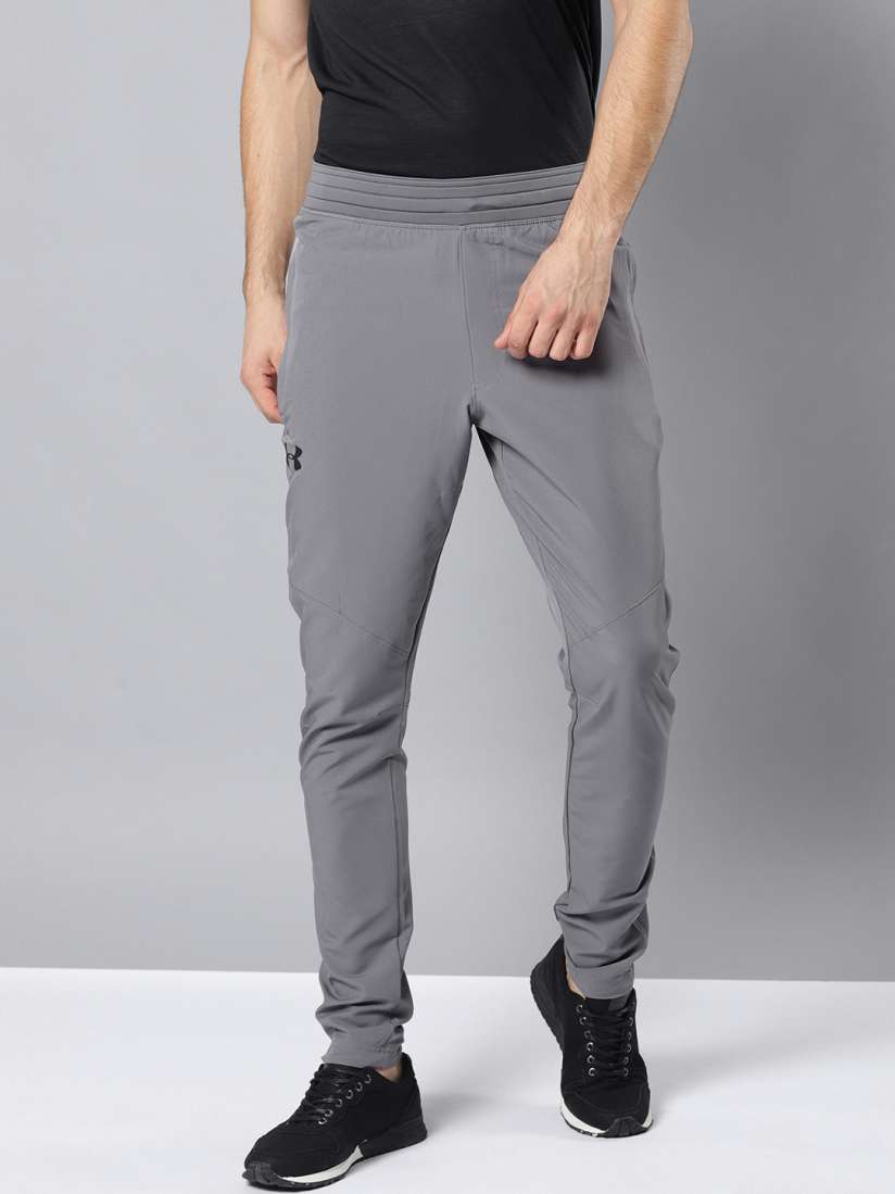 Buy UNDER ARMOUR Men Grey WG Woven Track Pants Track Pants for Men 7605512 Myntra