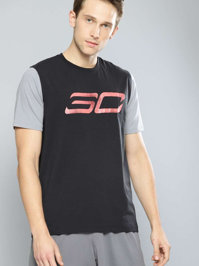 Curry t shirt under armour deals