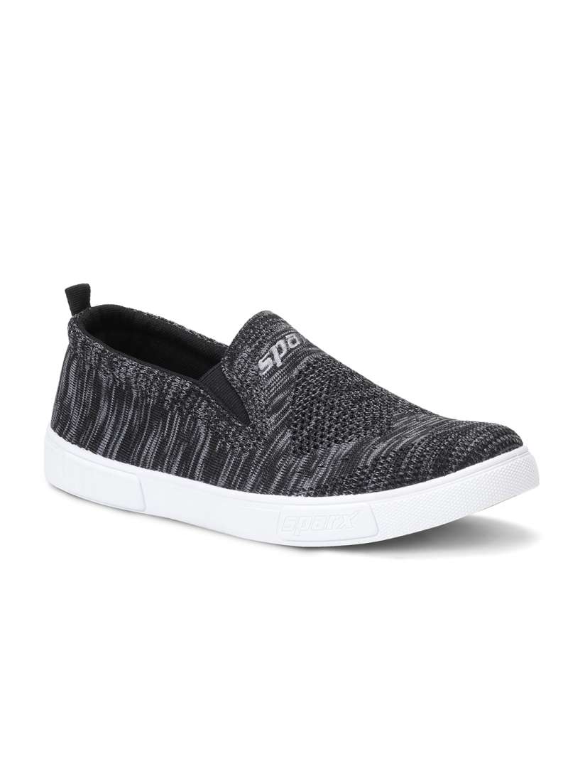 Buy Sparx Men Black Textured Slip On Sneakers Casual Shoes for Men 7606630 Myntra