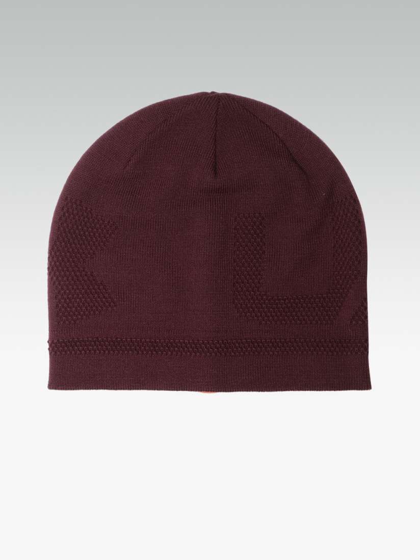 Buy Under Armour Men Maroon Billboard 3.0 Patterned Beanie Caps for Men 7606846 Myntra