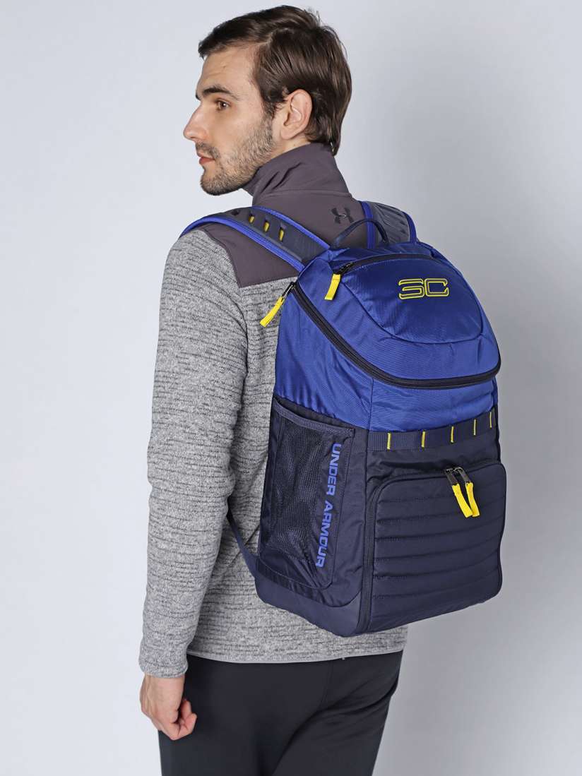 Buy UNDER ARMOUR Unisex Blue Colourblocked SC30 Undeniable Laptop Backpack Backpacks for Unisex 7610143 Myntra