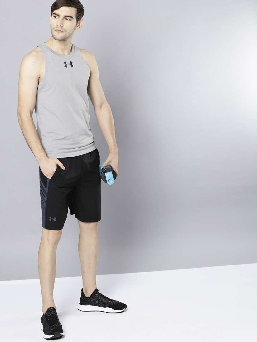 Buy UNDER ARMOUR Men Black SuperVent Sports Shorts Shorts for Men 7610459 Myntra