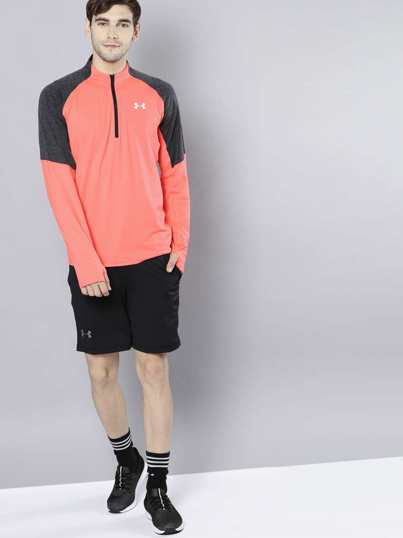 Buy UNDER ARMOUR Men Black Raid 8 Solid Sports Shorts Shorts for Men 7610490 Myntra
