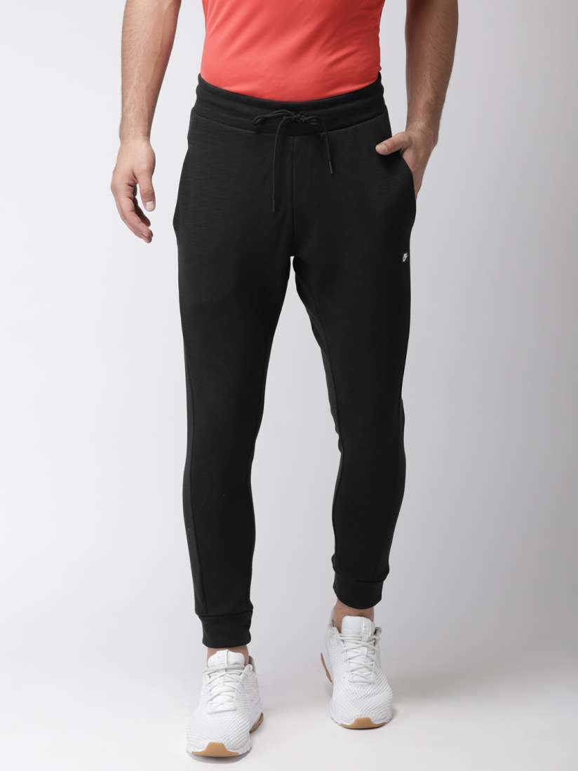 Buy Nike Men Black AS M NSW OPTIC Standard Fit Joggers Track Pants for Men 7616607 Myntra