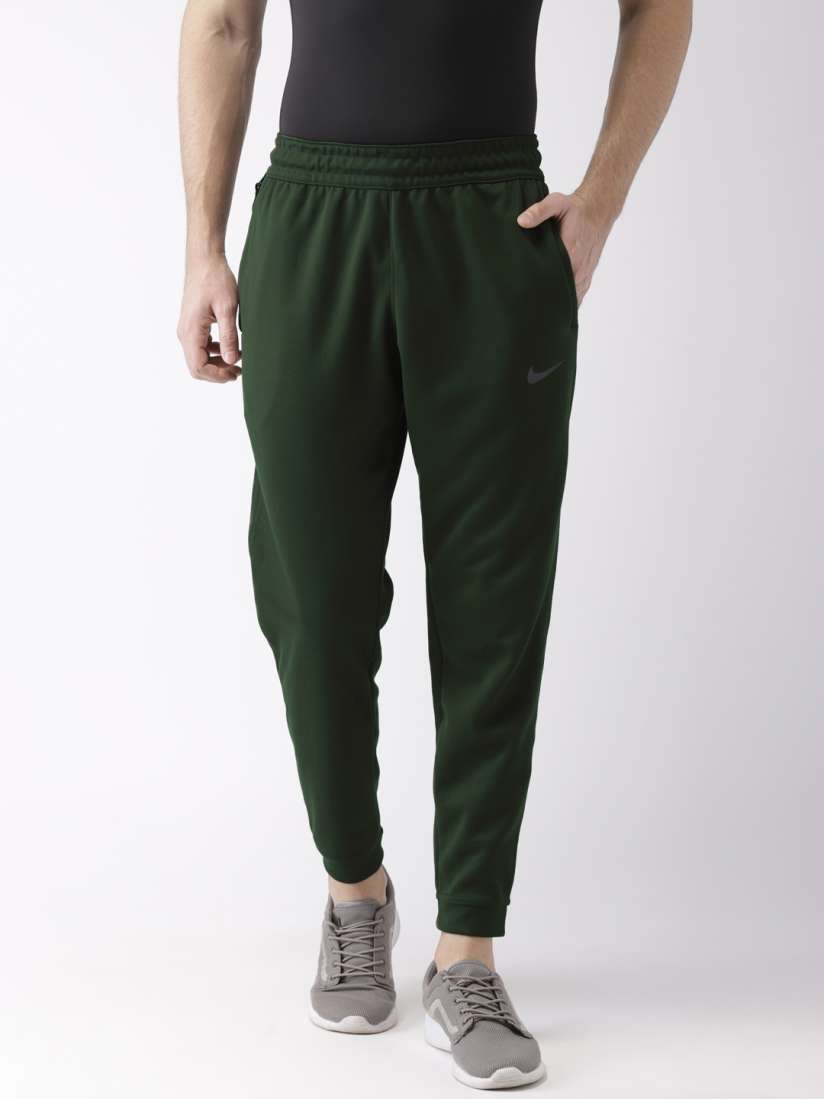Buy Nike Men Olive Green Solid Standard Fit SPOTLIGHT DRI FIT Technology Joggers Track Pants for Men 7616790 Myntra