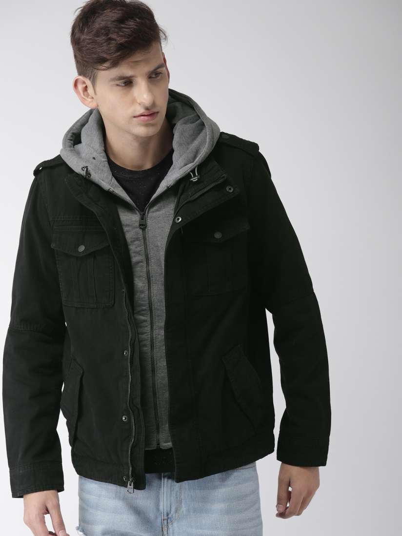 Buy Levis Men Black Solid Tailored Jacket Jackets for Men 7620219 Myntra