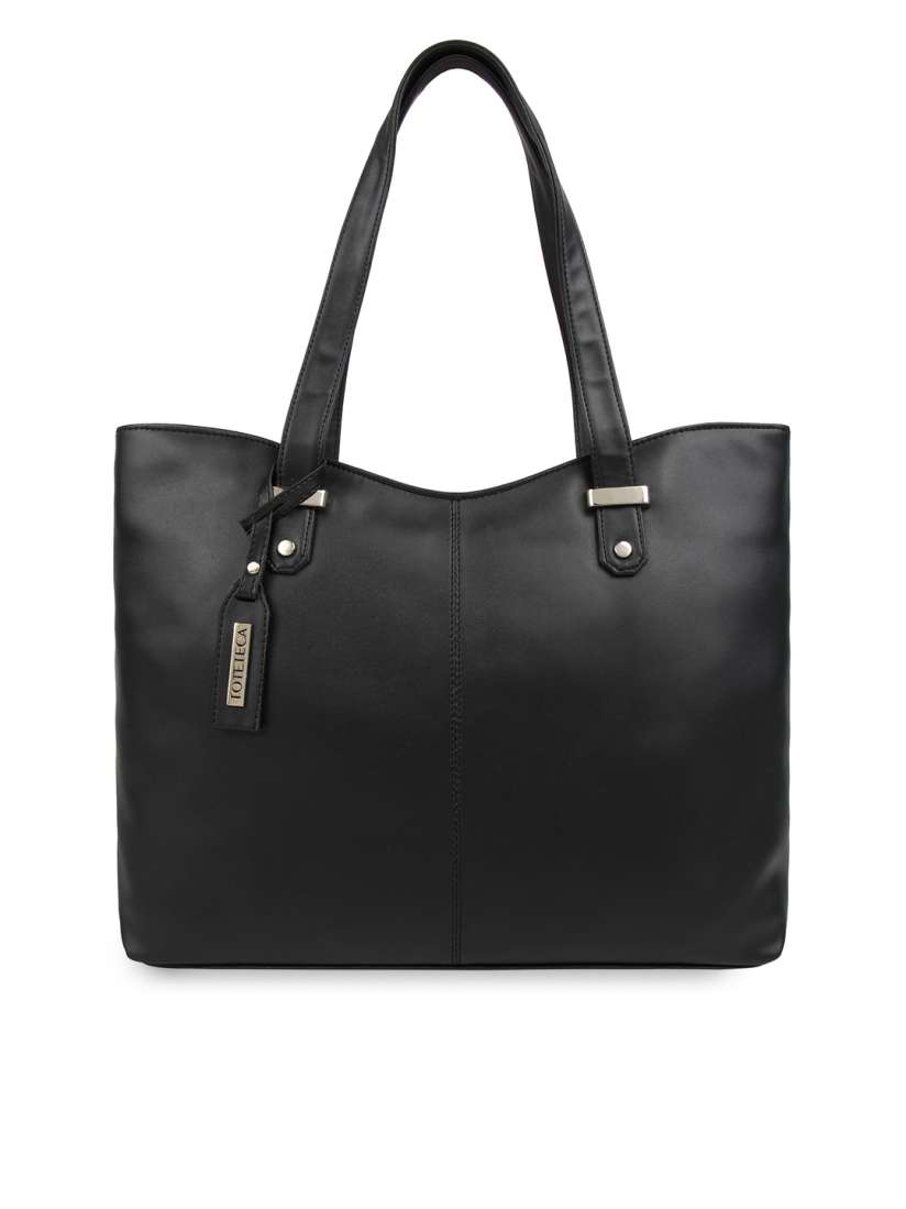 Buy Toteteca Black Solid Shoulder Bag Handbags for Women 7623219 Myntra