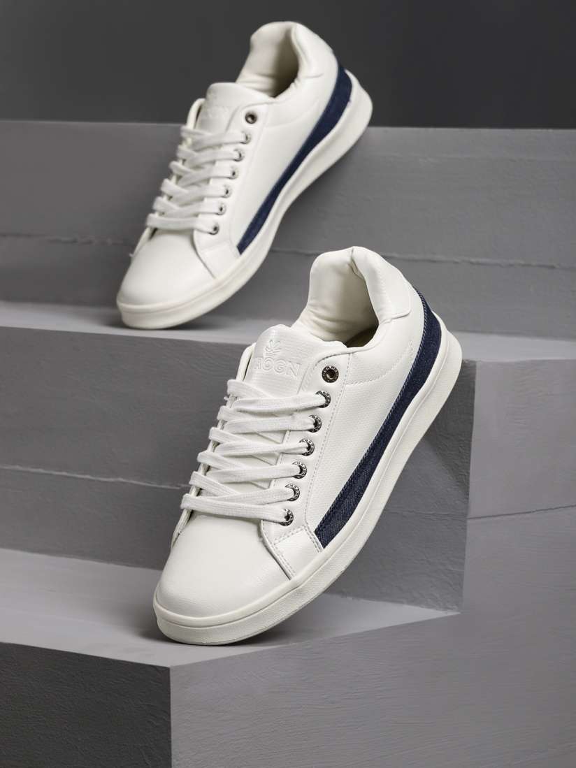 Wrogn white sneakers myntra on sale