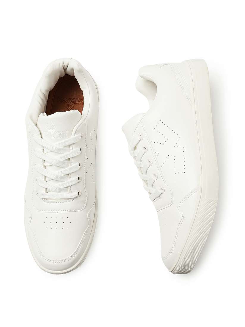 Buy WROGN Men White Sneakers Casual Shoes for Men 7644086 Myntra