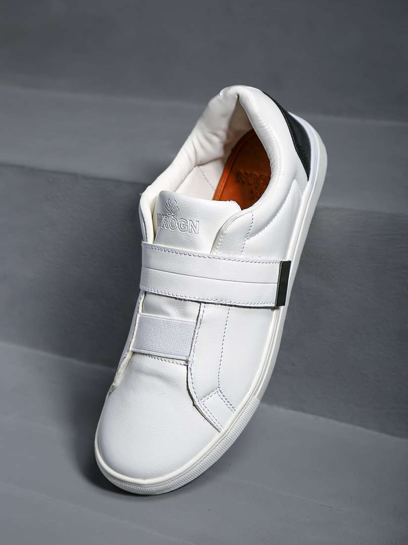 Wrogn white sneakers myntra 2025