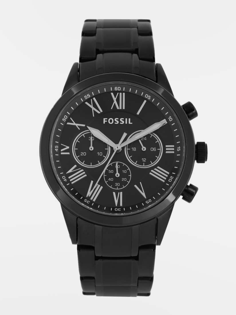 Buy Fossil Men Black Analogue Watch Watches for Men 7645546 Myntra