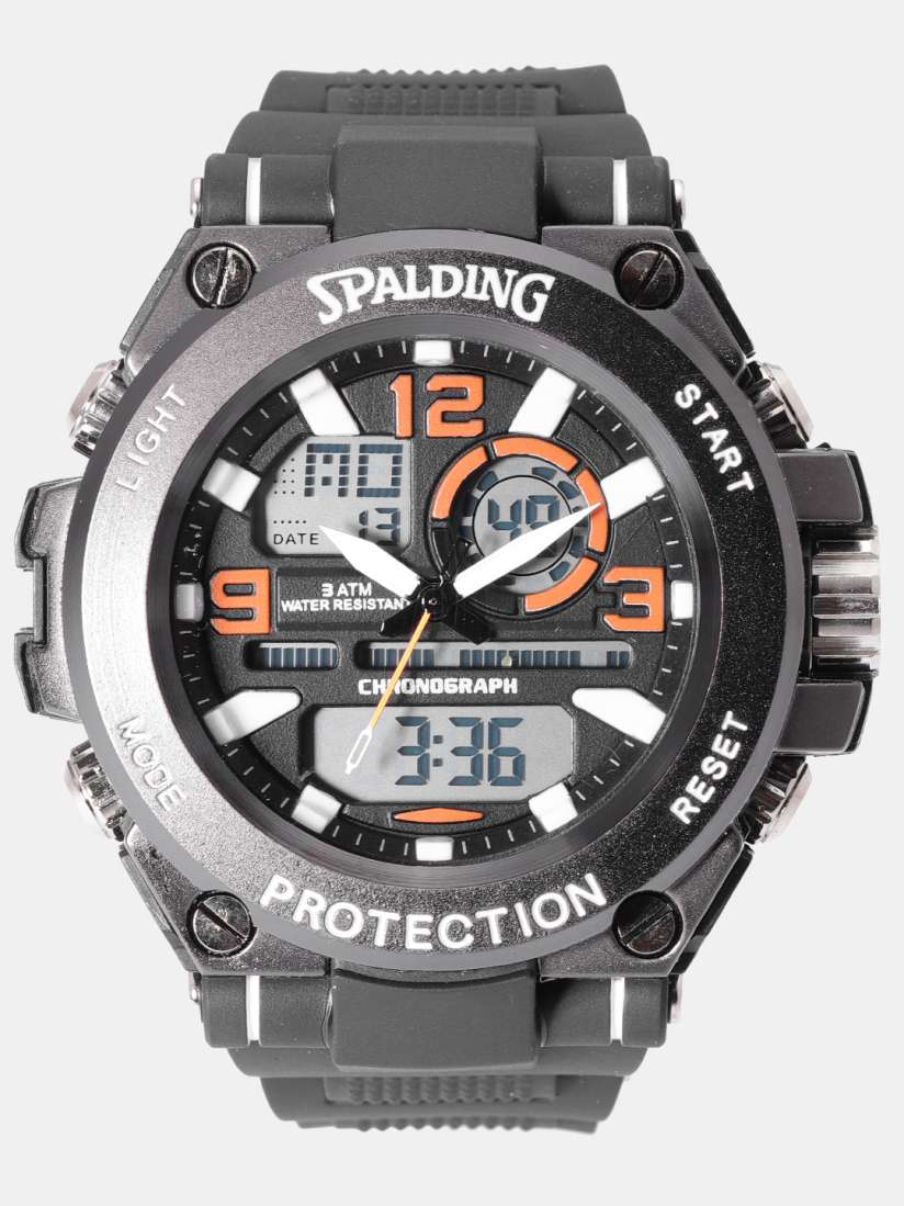 Buy Spalding Men Black Chronograph Digital Watch SP 123B Watches for Men 7650004 Myntra