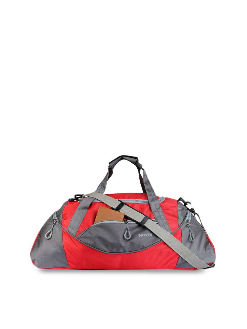 Buy NOVEX Unisex Red Grey Duffel Bag Duffel Bag for Unisex 7650406 Myntra