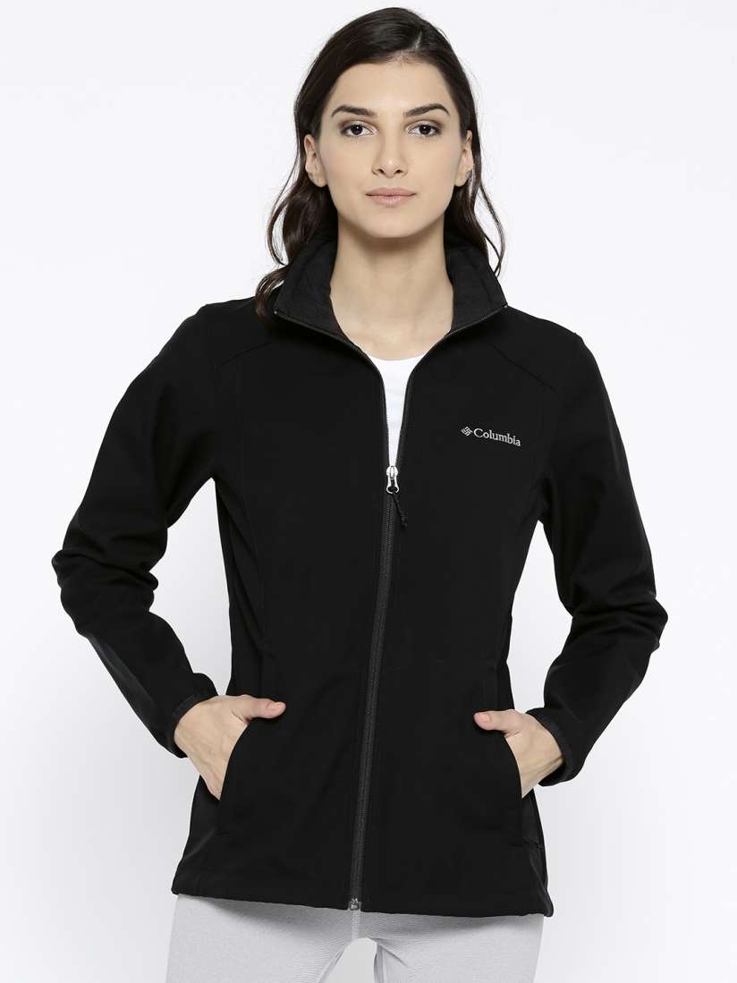 Buy Columbia Women Black Kruser Ridge II Softshell Solid Omni Heat Infinity Jacket Jackets for Women 7650488 Myntra