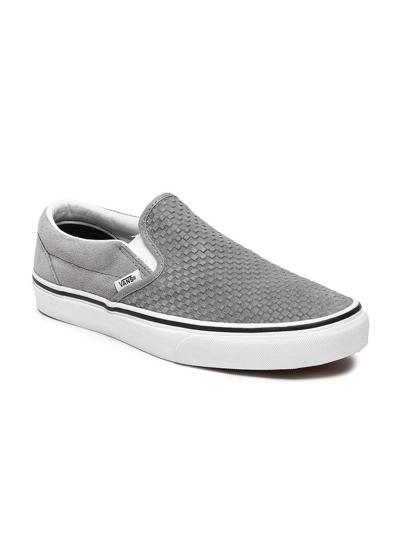 Buy Vans Unisex Grey Slip On Sneakers Casual Shoes for Unisex 7665197 Myntra