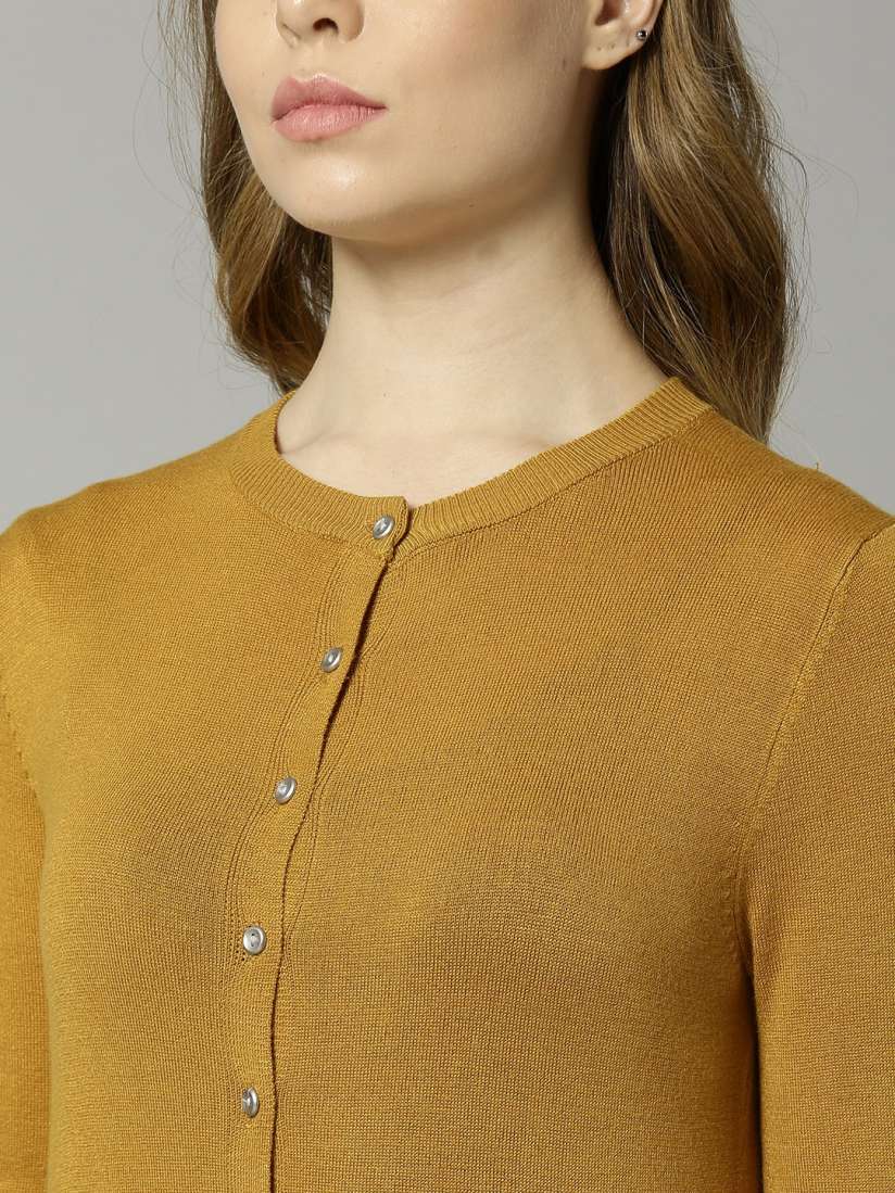 Marks and spencer mustard cardigan online