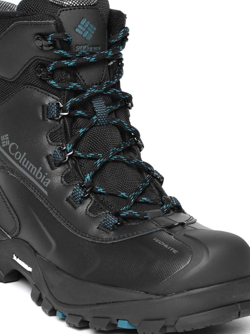 Buy Columbia Men Black Bugaboot Plus IV Omni Heat Waterproof Trekking Shoes Boots for Men 7669745 Myntra
