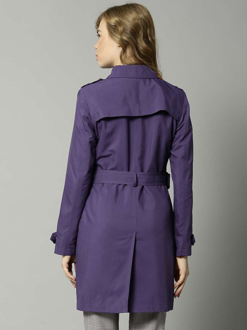 Marks and spencer purple coat on sale
