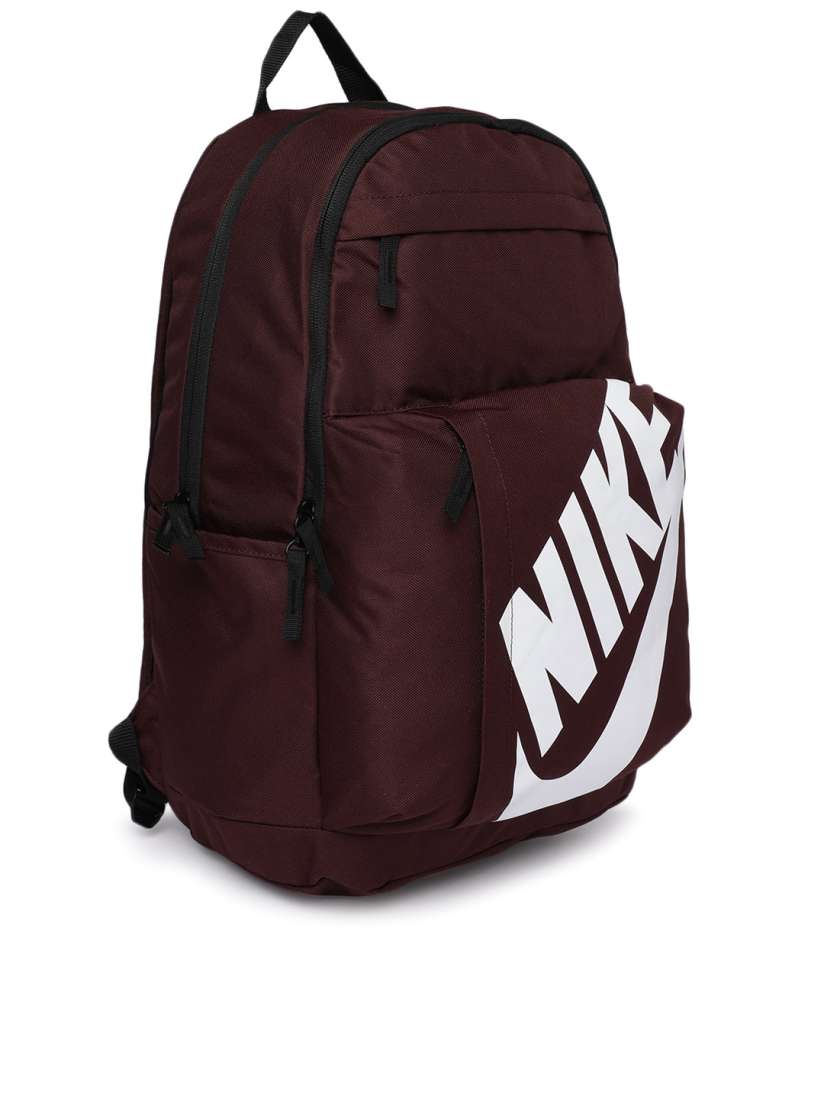 Buy Nike Unisex Burgundy NK ELMNTL BKPK Brand Logo Backpack Backpacks for Unisex 7674063 Myntra