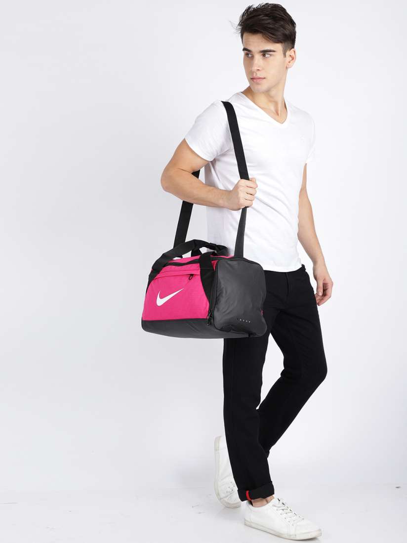 Buy Nike Brasilia Unisex Pink Duffel Bag Duffel Bag for Unisex 7674087 Myntra