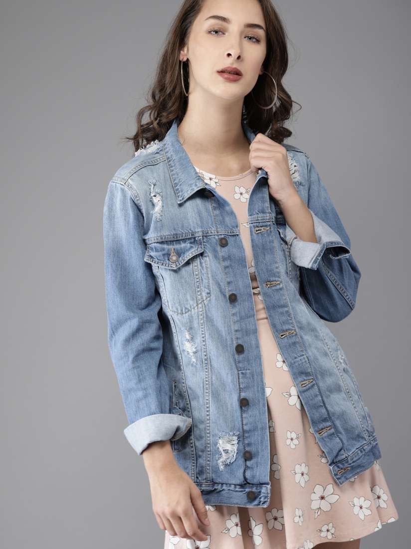 Moda rapido denim jacket online