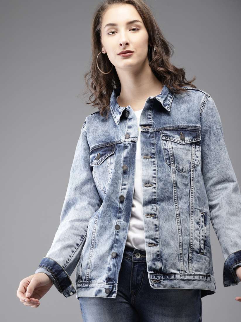 Moda rapido denim jackets deals