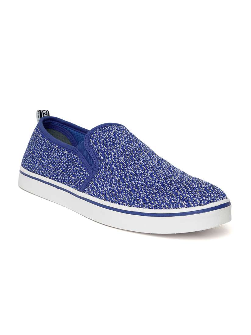 Buy United Colors of Benetton Men Blue Slip On Sneakers Casual Shoes for Men 7677610 Myntra