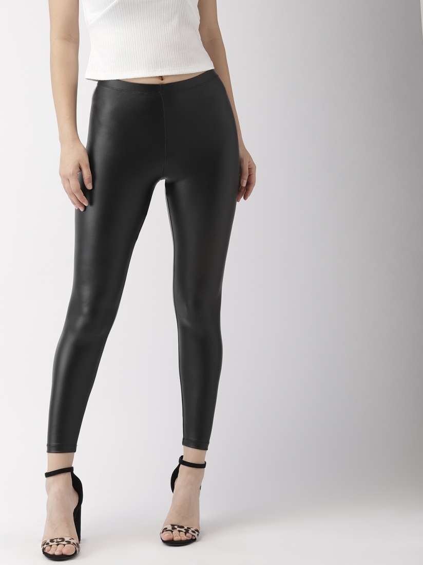 Forever 21 faux leather leggings clearance