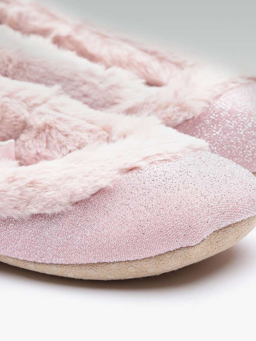 Buy DOROTHY PERKINS Women Pink Faux Fur Room Slippers Flip Flops for Women 7695956 Myntra