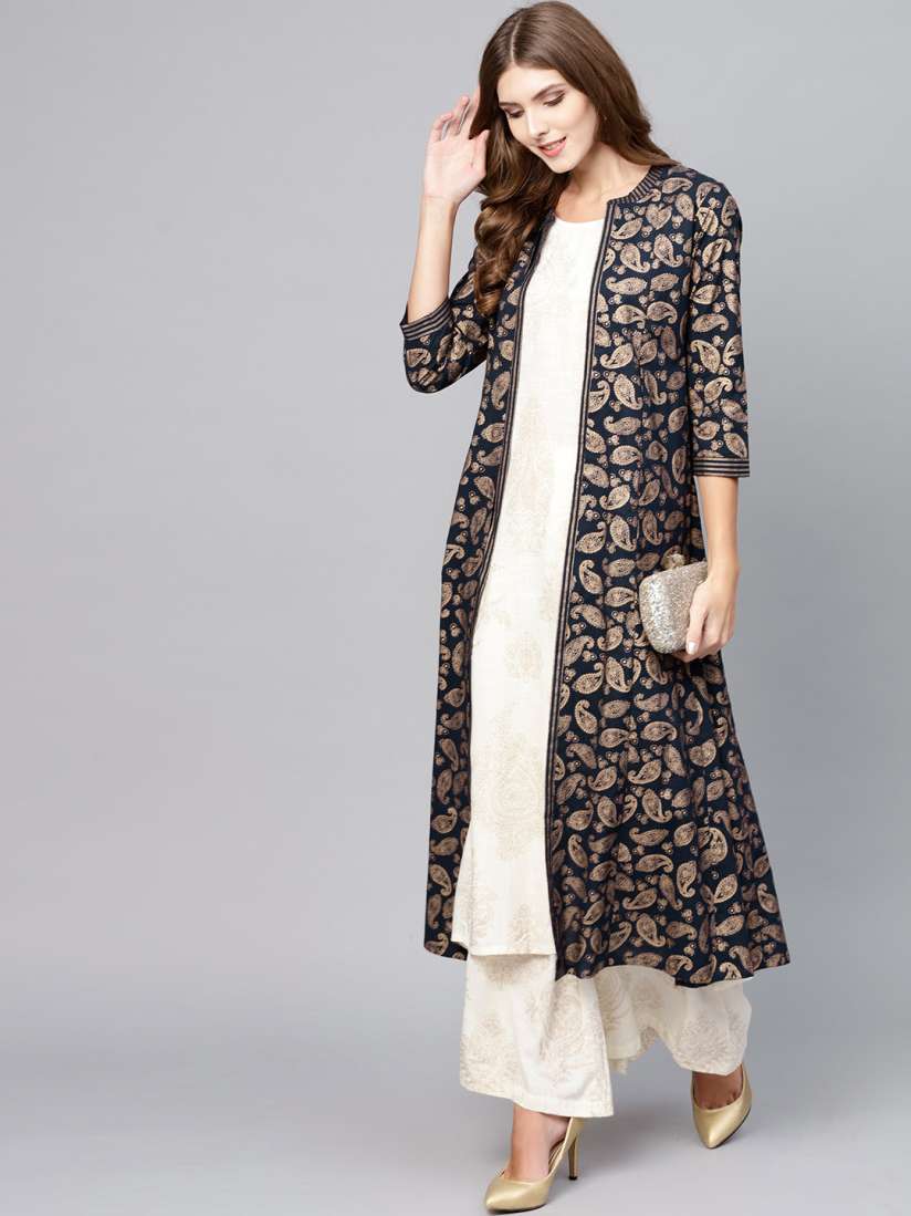 Ethnic long jackets for ladies deals