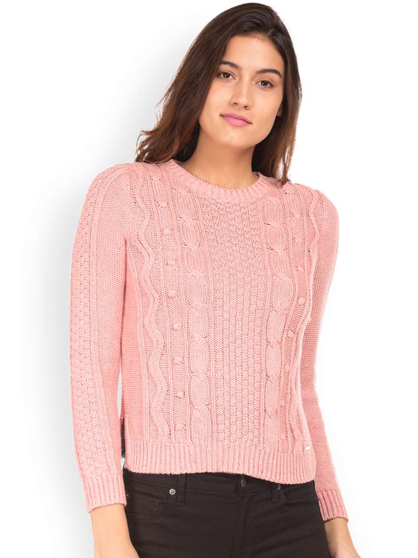 Aeropostale pink sweater shop