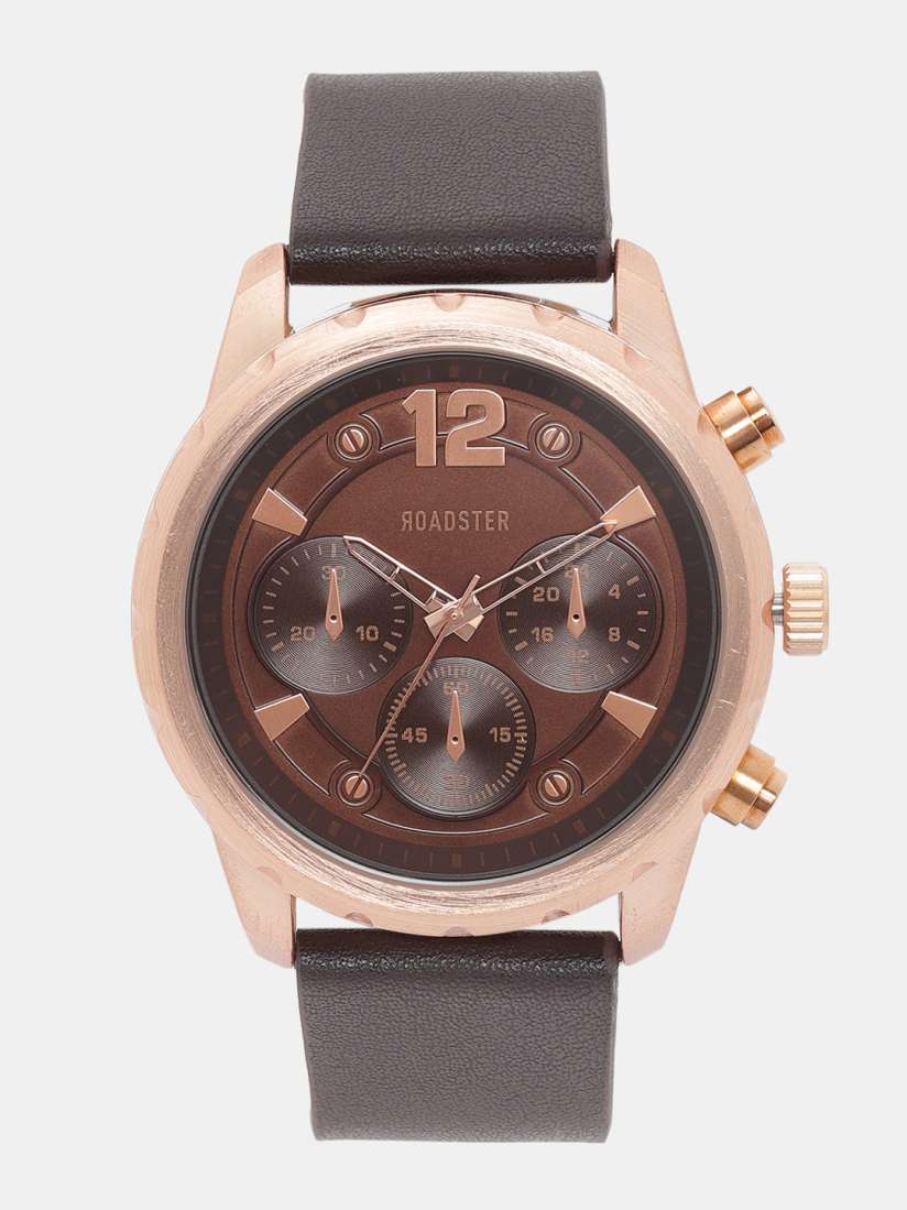 Buy Roadster Men Brown Analogue Watch R9603 Watches for Men 7703489 Myntra