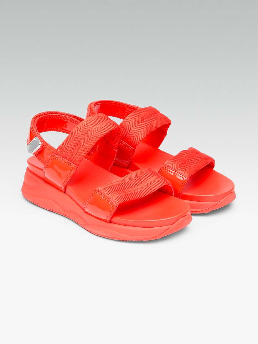 Red aldo sandals deals