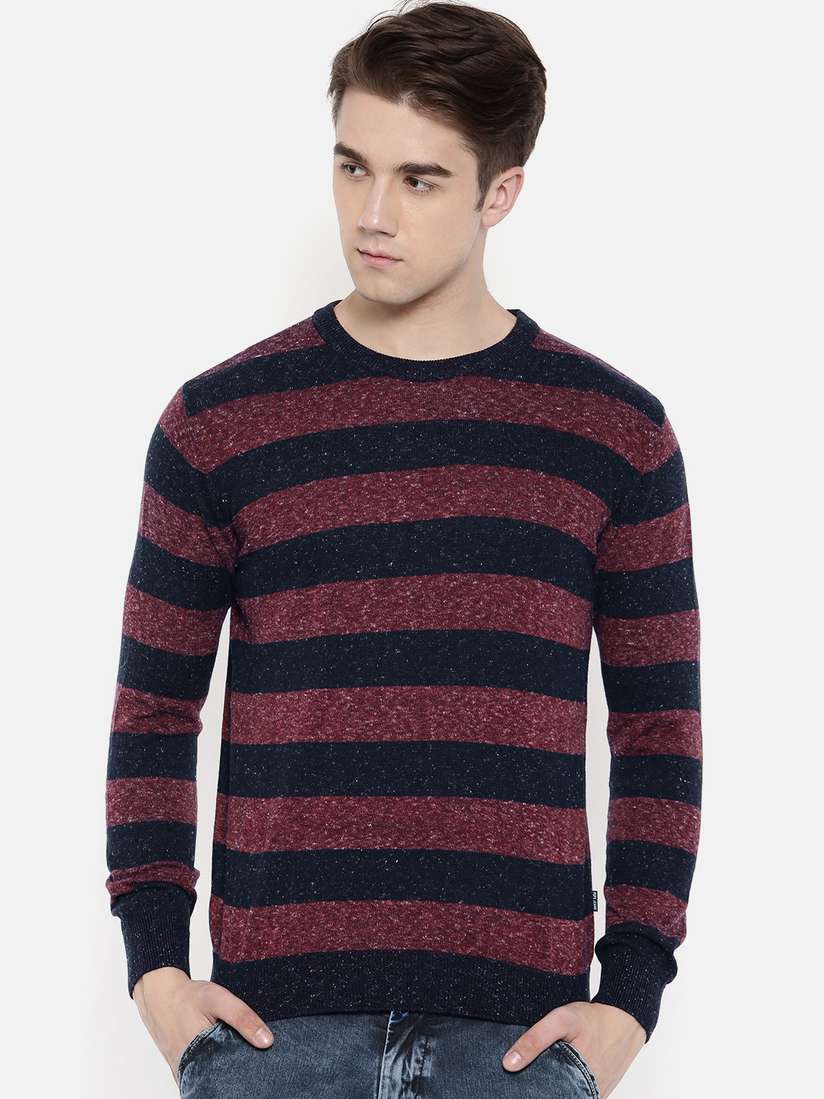 Jumper Pepe Jeans Strickpullover Buy Pepe Jeans Men Maroon Navy - Main Image